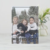 クリスマスの華やかな写真をお望み シーズンカード (スタンド正面)