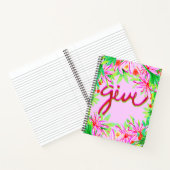 クリスマスの葉与え-  ノートブック (内部)