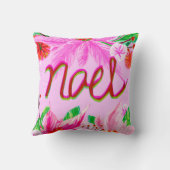 クリスマスの葉 – ノエル クッション (裏面)