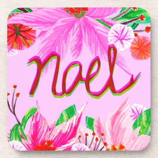 クリスマスの葉 – ノエル コースター (正面)