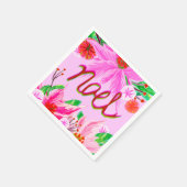 クリスマスの葉 – ノエル スタンダードカクテルナプキン (角)