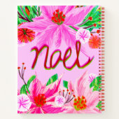 クリスマスの葉 – ノエル ノートブック (裏面)