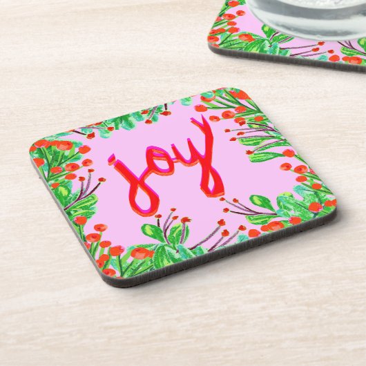 クリスマスの葉 – Joy コースター (左側)