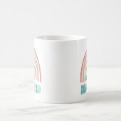 クリスマスの虹の木とホホ モーフィングマグカップ (中央)