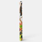 クリスマスの虹色の木の魔法のアート キャンディーケーンの冬 Case-Mate iPhoneケース (裏面/左)