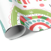 クリスマスの虹 ラッピングペーパー (ロールコーナー)