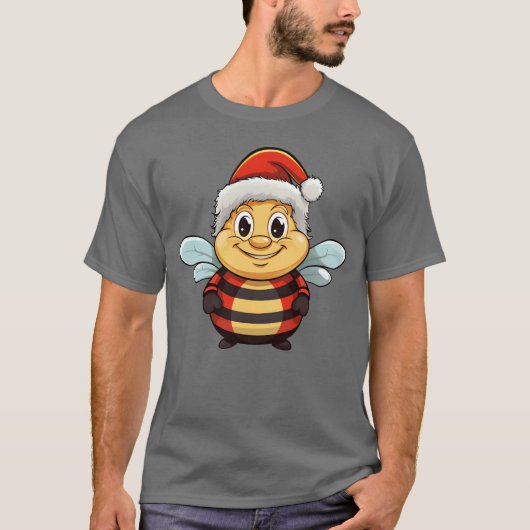 クリスマスの蜂の少年 Tシャツ (正面)