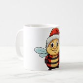 クリスマスの蜂 コーヒーマグカップ (正面左)