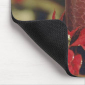 クリスマスの蝋燭 マウスパッド (コーナー)