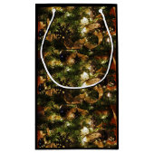 クリスマスの蝶 スモールペーパーバッグ (裏面)