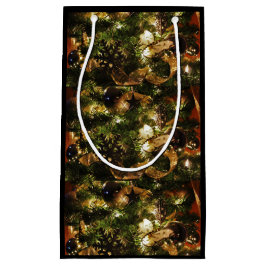 クリスマスの蝶 スモールペーパーバッグ