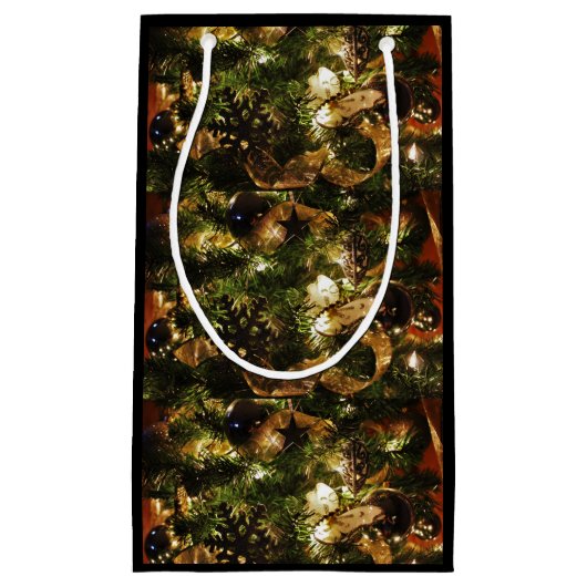 クリスマスの蝶 スモールペーパーバッグ (正面)