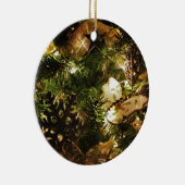 クリスマスの蝶 セラミックオーナメント (右)