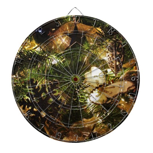 クリスマスの蝶 ダーツボード (正面)