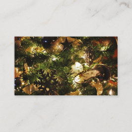 クリスマスの蝶 名刺