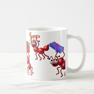クリスマスの蟻 コーヒーマグカップ