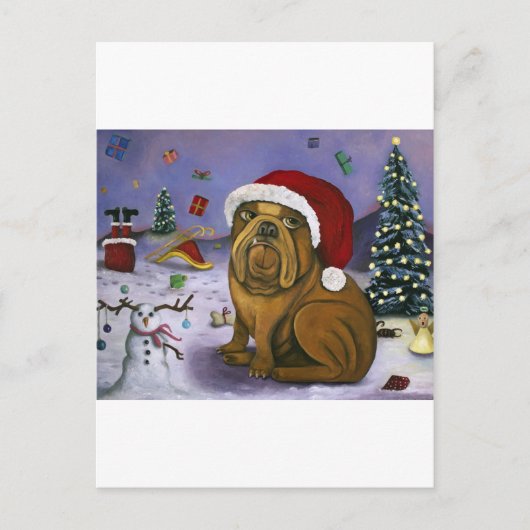 クリスマスの衝突 シーズンポストカード (正面)