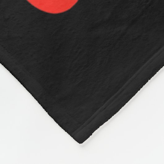 クリスマスの衣装ヒッポにカバが欲しい フリースブランケット (角)