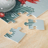 クリスマスの装飾のエルフ ジグソーパズル (側面)