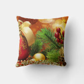 クリスマスの装飾の二重枕 クッション (裏面)