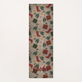 クリスマスの装飾オーナメント  ヨガマット (正面)