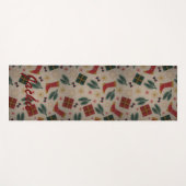 クリスマスの装飾オーナメント  ヨガマット (正面(横))