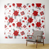 クリスマスの装飾パターン タペストリー (インサイチュ(横))