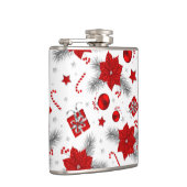 クリスマスの装飾パターン フラスク (右)