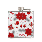 クリスマスの装飾パターン フラスク (裏面)