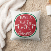 クリスマスの装飾用クッションを持すてきっている クッション (ブランケット)