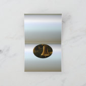 クリスマスの装飾用ベル カード (内部)