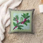 クリスマスの装飾者の枕 クッション (ブランケット)