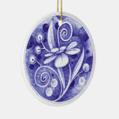 クリスマスの装飾2 セラミックオーナメント (右)