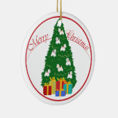 クリスマスの装飾 セラミックオーナメント (右)