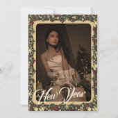 クリスマスの装飾 フォトフレーム ホリデー カード (正面)