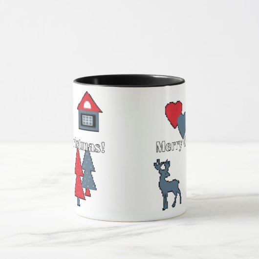 クリスマスの装飾 マグカップ (中央)