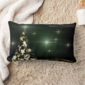 クリスマスの装飾 ランバークッション (ブランケット)
