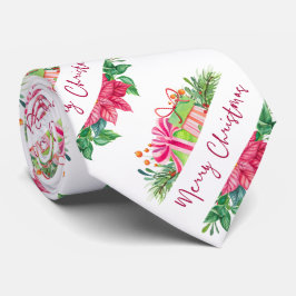 クリスマスの要素のメリークリスマスの人のタイ ネクタイ