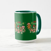 クリスマスの要素 マグカップ (正面右)