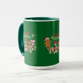 クリスマスの要素 マグカップ (正面左)