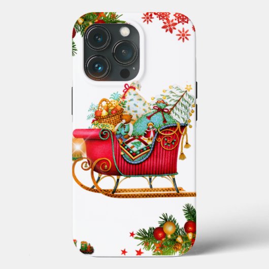 クリスマスの要素 Case-Mate iPhoneケース (裏面)