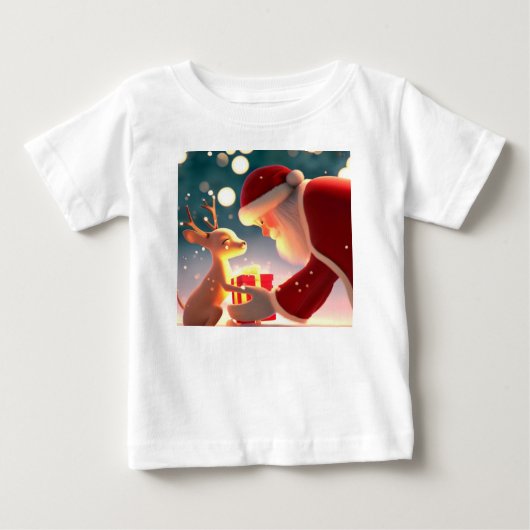 クリスマスの親切心1 ベビーTシャツ (正面)