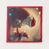 クリスマスの親切心2 タペストリー (正面(横))