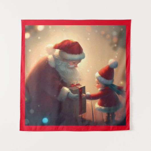 クリスマスの親切心2 タペストリー (正面)