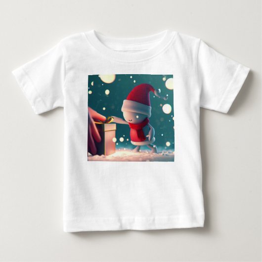 クリスマスの親切心3 ベビーTシャツ (正面)