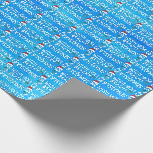 クリスマスの言葉の芸術に触れてほしい ラッピングペーパー (角)