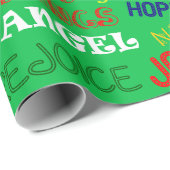 クリスマスの言葉 ラッピングペーパー (ロールコーナー)