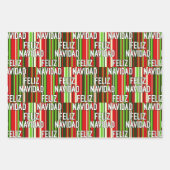 クリスマスの言語 ラッピングペーパーシート (正面3)