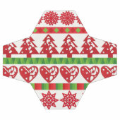 クリスマスの記号 サッカーボール (フラット)