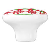 クリスマスの記号 セラミックノブ (側面)